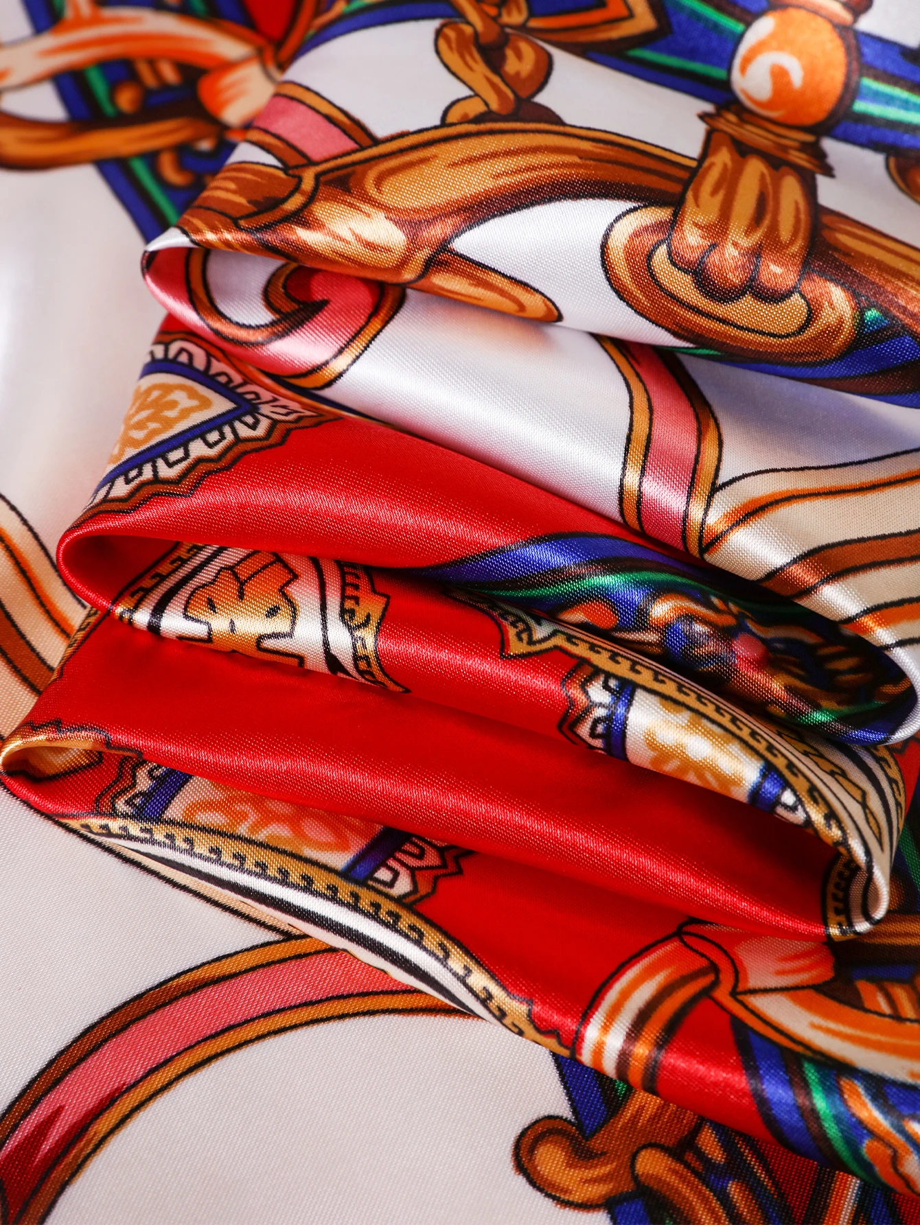 New Brand Print Headband Scarf Women Fashion 90*90cm Silk Satin Hijab Bandana Neckerhicef Sun Protection Shawl Wrap Headscarf