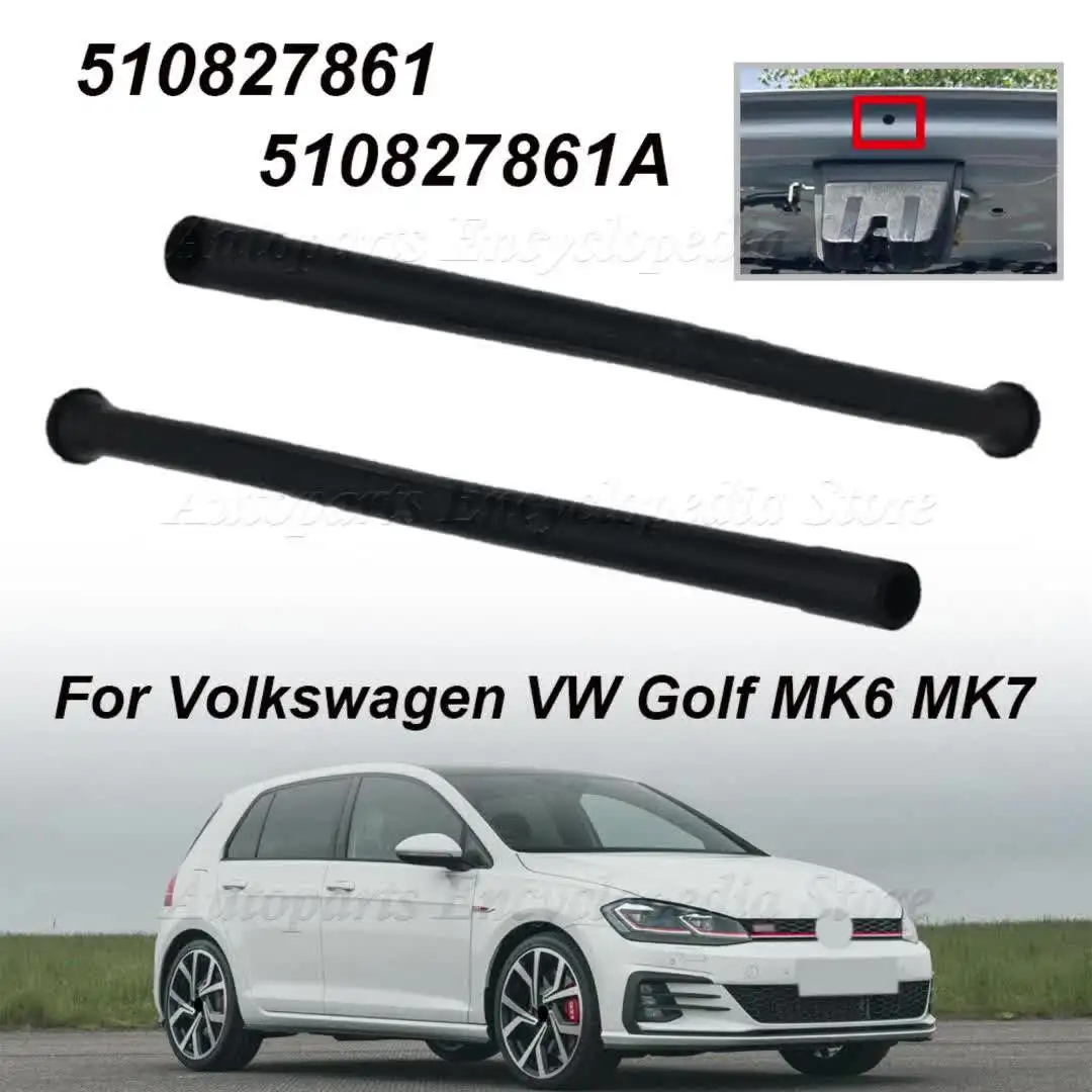 510827861 Шланг сливной трубы для Volkswagen VW Golf MK6 MK7 MK7.5 Сливной шланг багажника заднего