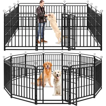 Dog Playpen Outdoor 12 Panels Heavy Duty Dog Fence 40 1