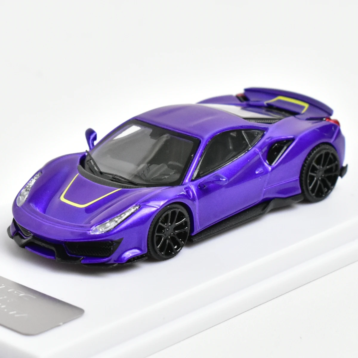 フェラーリ ミニカー 紫色 488pista 1/18 MR Ferrari 488 Pista Purple 03/20 Pcs | eBay