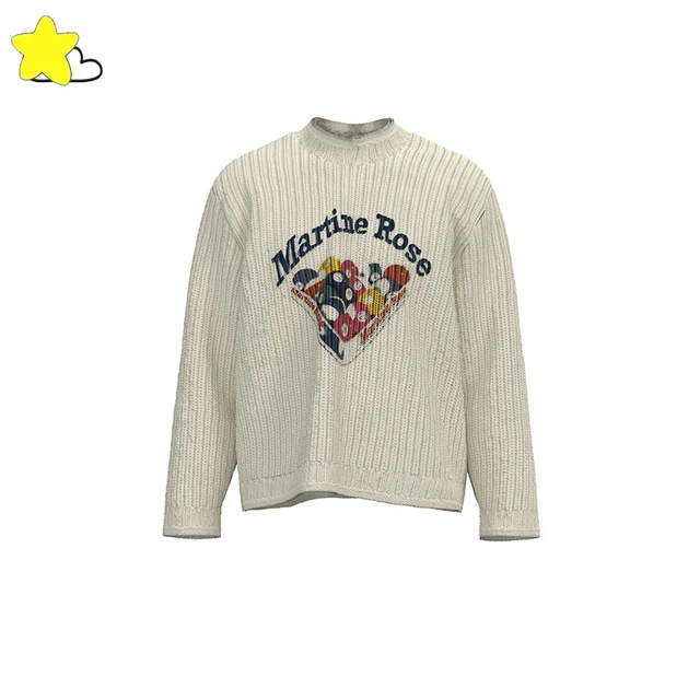 Martine Rose Crewneck Sweatshirt with Logo Print