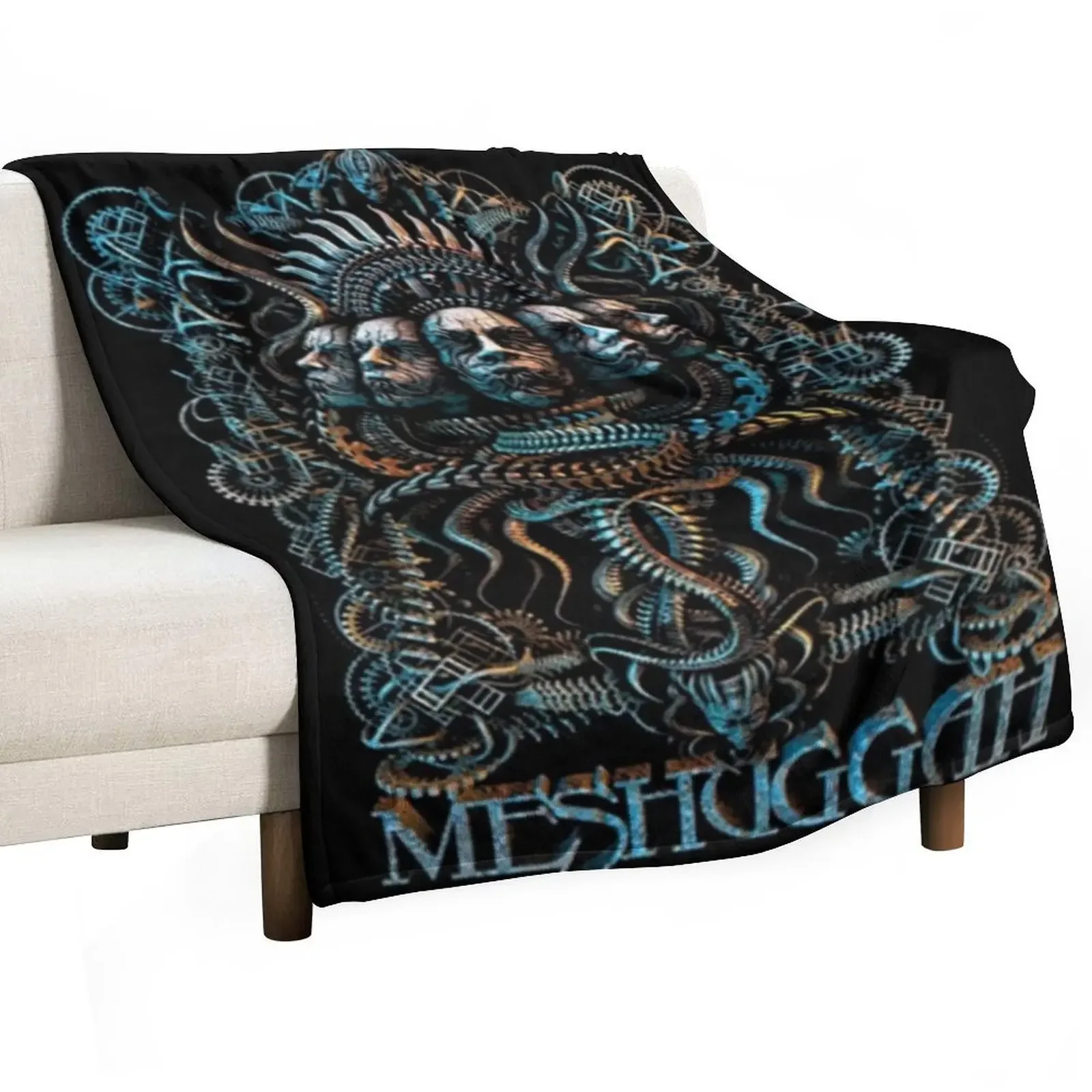 

MESHUGGAH ARTWORK Classic Throw Blanket Custom Picnic Luxury Thicken Luxury St Blankets