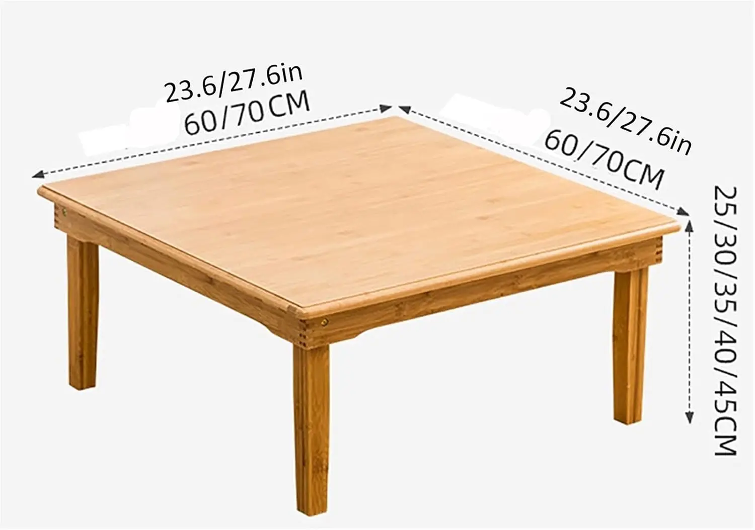 Folding Bamboo Computer Desk, Low, Multi-Function, Dining ，coffe table 2
