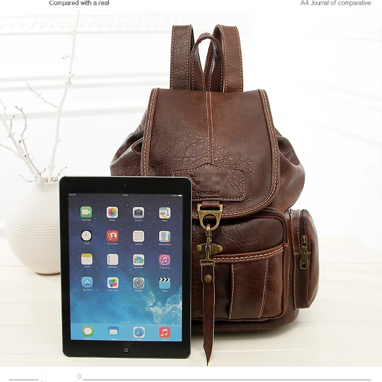 Female Backpack Mochila Feminina Leather Women Mochila Mujer Girls School Backpack Feature Multifunction 2022 Travel Mochila 3