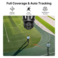 WONSDAR caméra extérieure Wifi PTZ trois objectifs ou double objectif caméra IP suivi automatique couleur Vision nocturne Surveillance vidéo CCTV iCsee 5