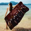 Kpop T-TOMORROW X TOGETHER TXT Beach Towel Cartoon Summer Large Bath Pool Beach Towel Microfiber Absorbent For Swimming Travel 1