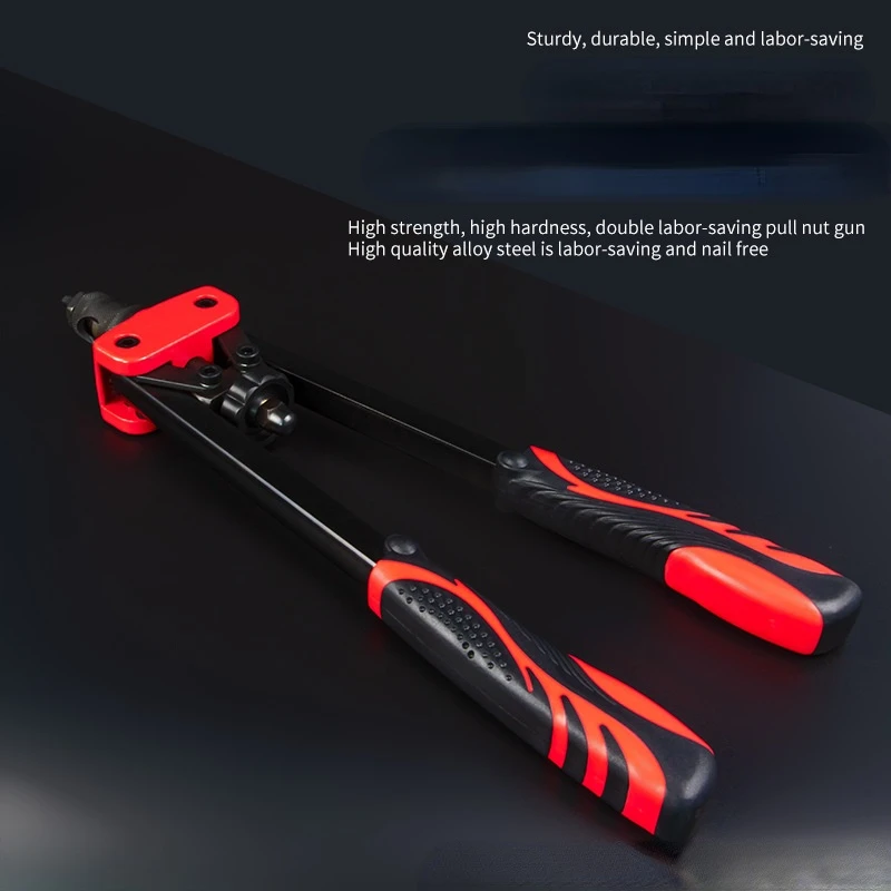 Industrial Grade Quick Nut Gun Manual Manual Riveter Gun (M3/M4/M5/M8/M10) Hand Rivet Tool Kit Rivet Nut Setting Tool Nut Setter 5