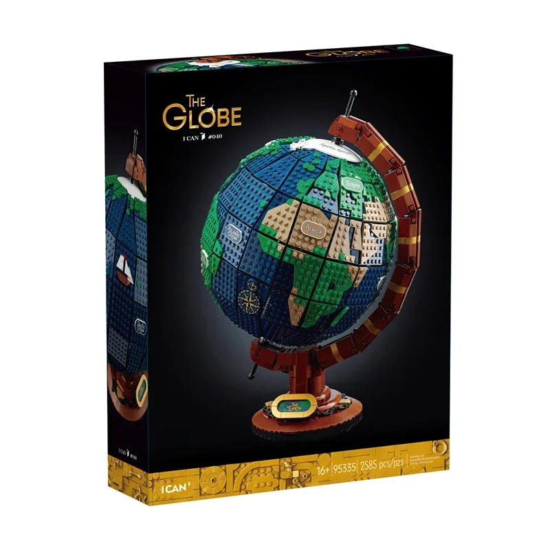 

2022 NEW The Globe 2585PCS Compatible 21332 Ideas Globe Map Model Building Blocks Bricks Technical MOC Bricks Toys for kids Gift