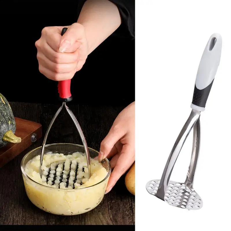 Stainless Steel Potato Masher Integrated Potato Masher Manual Food