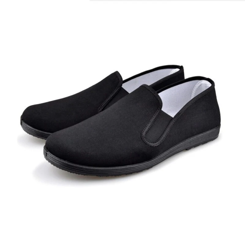 Martial Arts Shoes TaoBo Old Beijing Traditional Chinese Black Cloth Shoes Size 35-45 Kung Fu Cotton Tai-chi Martial Art Training Sneakers martial arts shoes