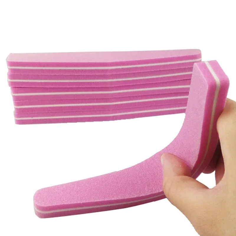 1Pcs Double-sided Nail File Block Colorful Sponge Nail Polish Buffing Sanding Buffer Strip Polishing Pedicure Manicure Tool_voghion.com
