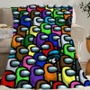 Game A-AmongES U-Us cool Blanket Skin friendly comfort warm soft plush blanket suitable sofa living room office bedroom 6