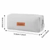 Simple Small Pencil Pouch Pure Color Linen Children's Pencil Bag Students' School Supplies Coin Purse Cosmetic Bag 2