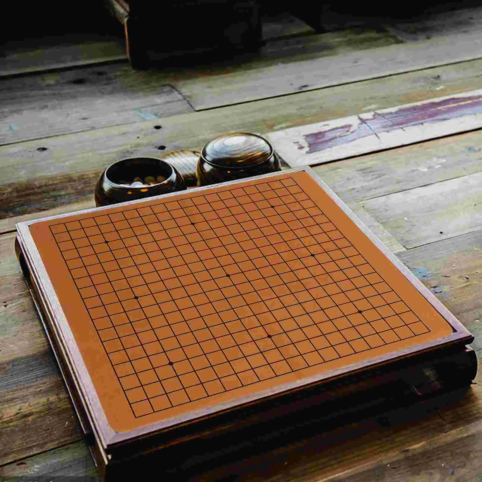 Foldable Go Game Chessboard Weiqi Checkerboard double-faced Trekking The World Board Game Kids Go Chess Toy Internation Standard board game,foldable chess board,folding chess board,table games