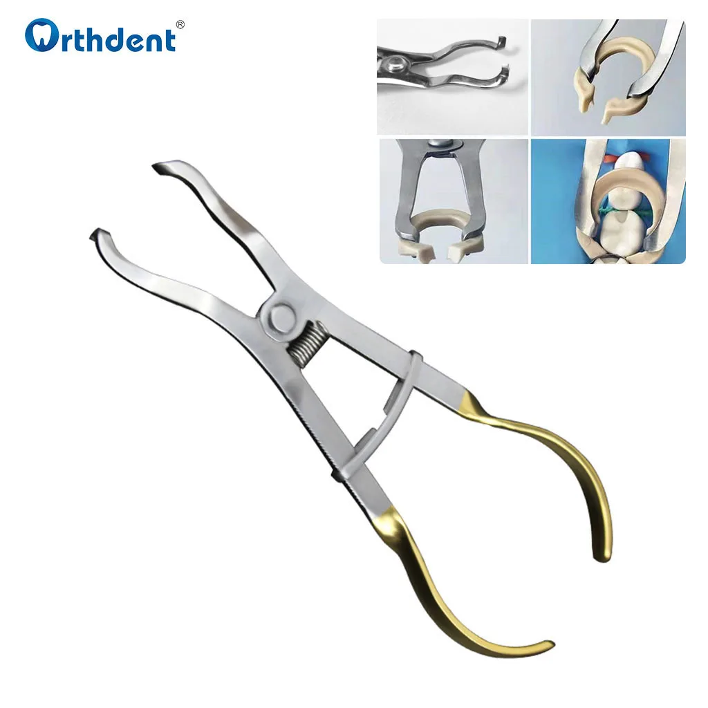 

Dental Pliers Forceps Matrix Band Forming Clip Matrices Contoured Clip Placing Forceps Stainless Steel Dentistry Accessories