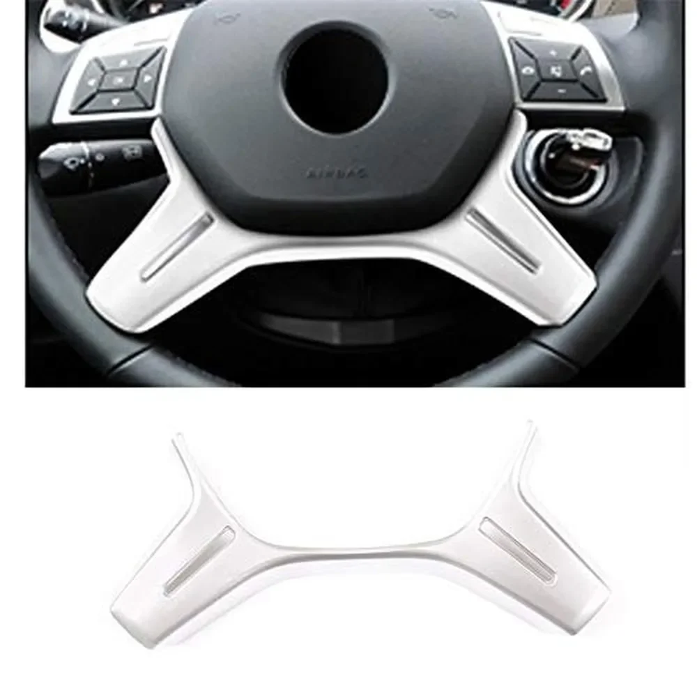 

Для Mercedes-benz C Class W204 C180 C200 E ML GL Class W212 X166 W166 ABS украшение рулевого колеса отделка крышка