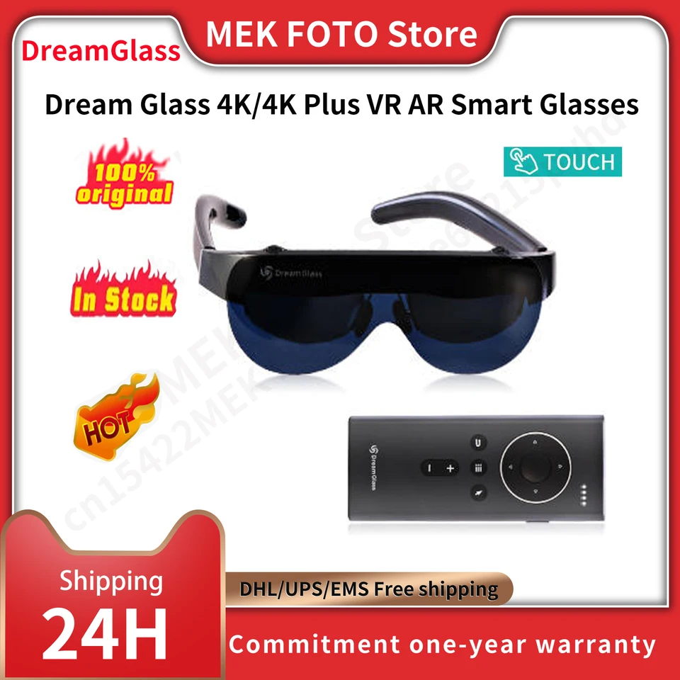 Dream Glass 4k AR ヘッドセット Dream Glass 4K-世界初の Dream Glass 4k AR ヘッドセット Dream Glass 4K-世界初の