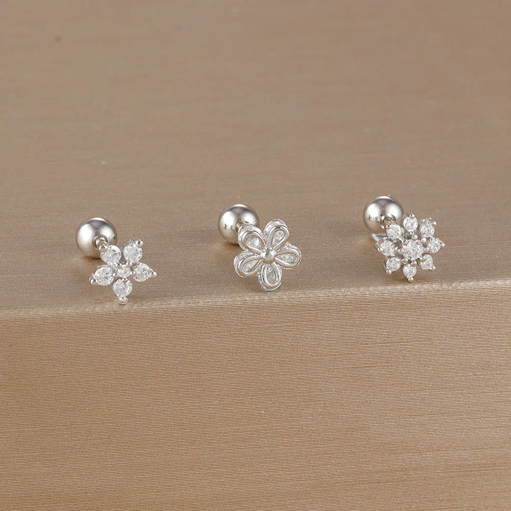 8-Silver-white-3pcs