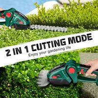 2 IN 1 Cordless Electric Hedge Trimmer Lawn Mower Household Shrub Weeding Pruning Mower Garden Tools for Makita 18V Battery 2