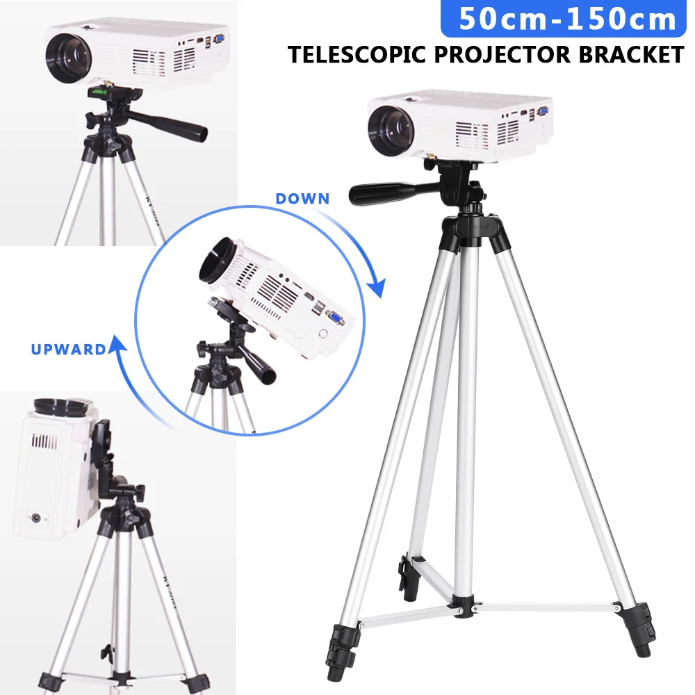 The New 360-Degree Ball Head Camera Tripod Projection Scaffold Solid Bearing Bracket Projector Portable Universal Bracket