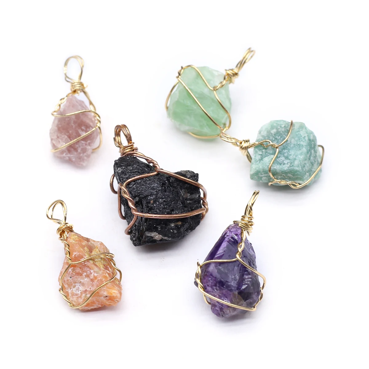 1set Random Color Fashion Irregular Stone DIY Jewelry Accessory Set For  Women For DIY Jewelry Making