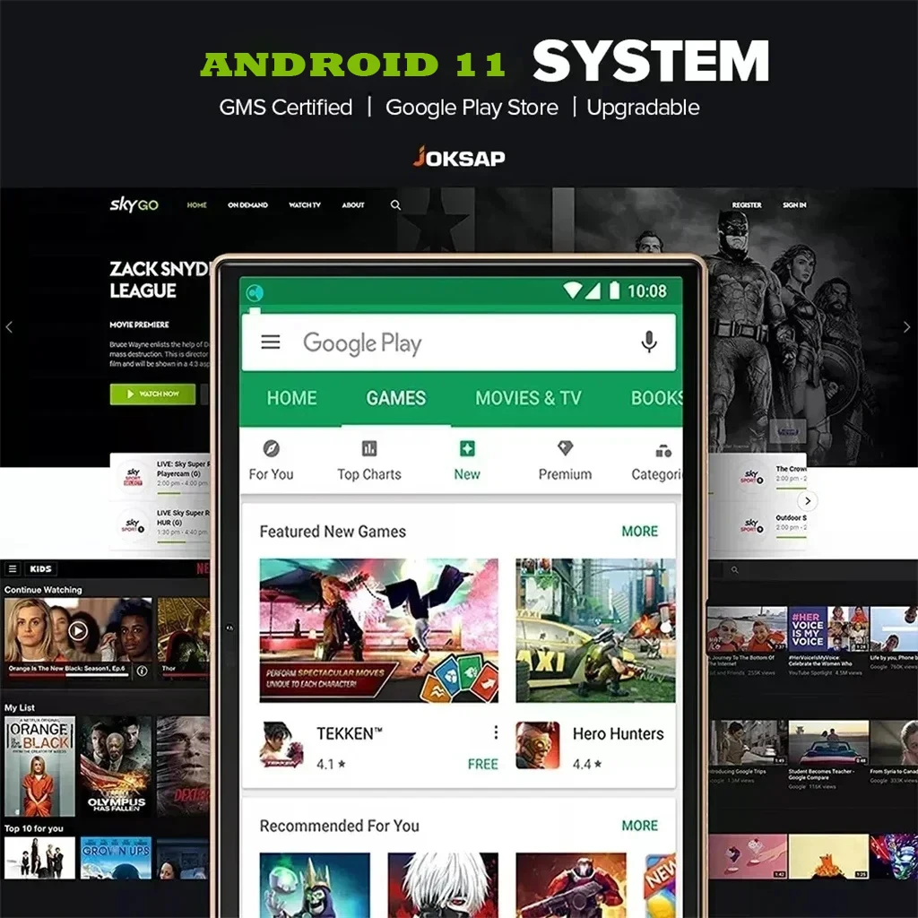 [New Product] Global R12 Version Android 11 Tablet 10.1-inch 4GB+64GB Dual Card Dual Camera support Google 2MP+5MP Camera 3G/4G 6