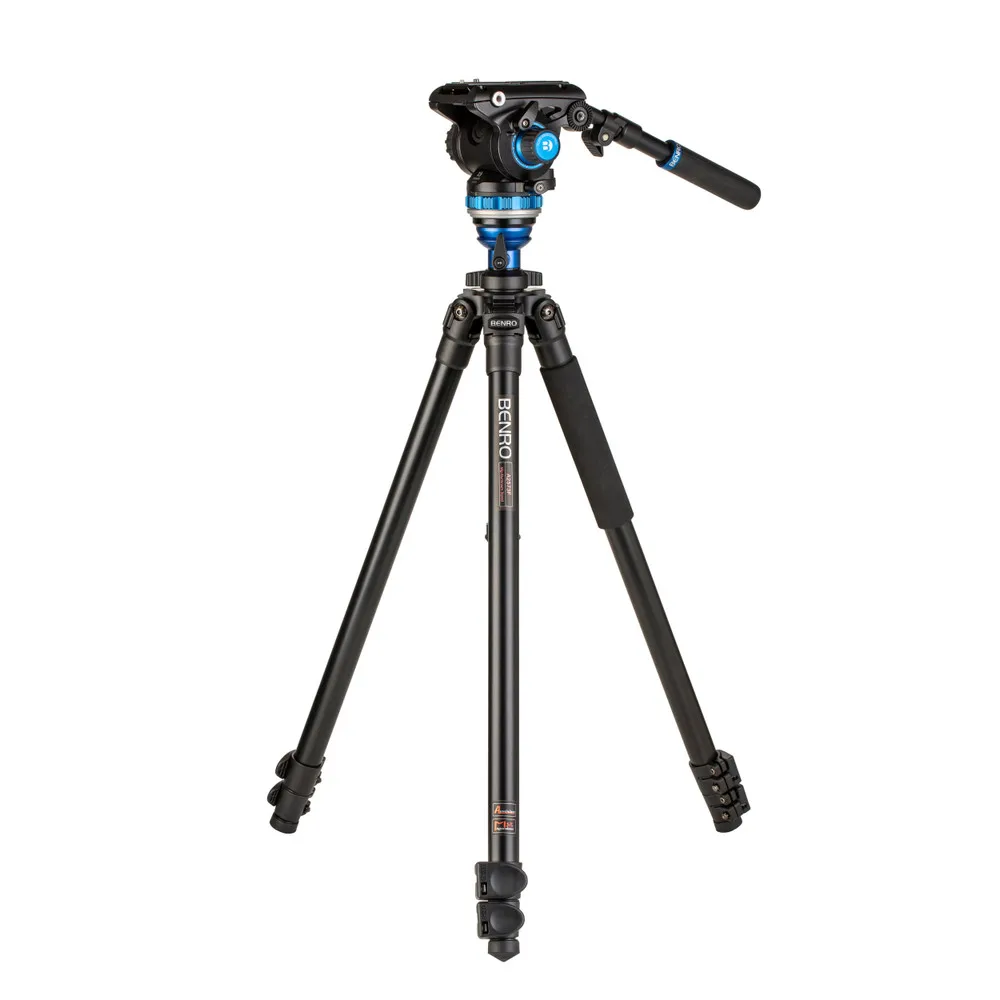 

Benro S6 Pro Heavy Duty Tripod With Head Flexible Digital Tripod For Camera DSLR Flip Lock Professional Video Tripod