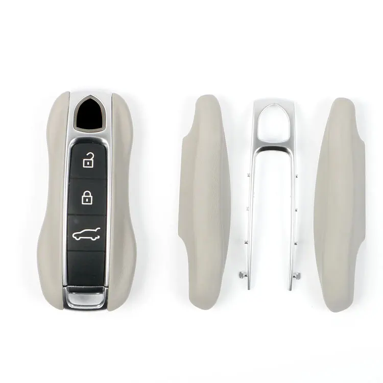 HIBEYO Custodia per Chiave Auto Smart Adatta per Porsche