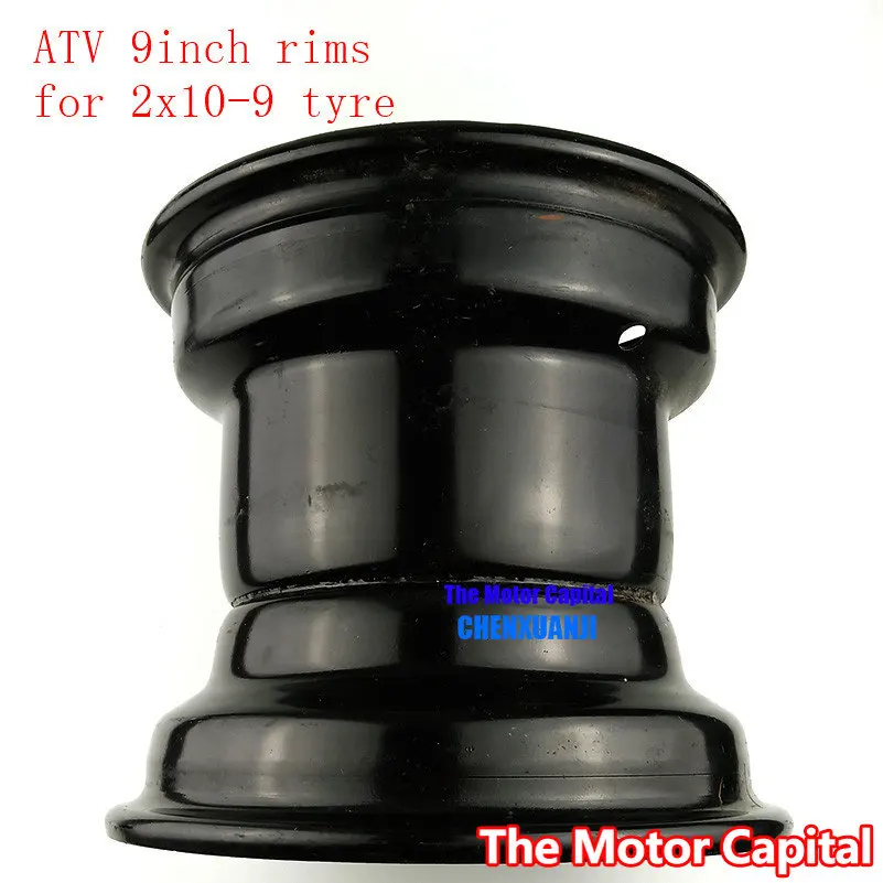 Alta Reputazione Dimensioni 9 Inchwheel Hub Accessori Atv 20X10-9 Pollici Cerchione In Ferro Per Cross Country Moto Go-Kart