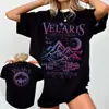 Women Short Sleeve tShirt Velaris Shirt ACOTAR Comfort City Double side Bookish Print Top Tee Women High Street Casual Loose Top 2