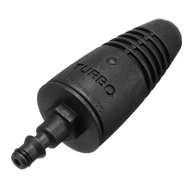 Black Turbo Nozzle Pressure Nozzle Turbo Washer Rotating For Karcher