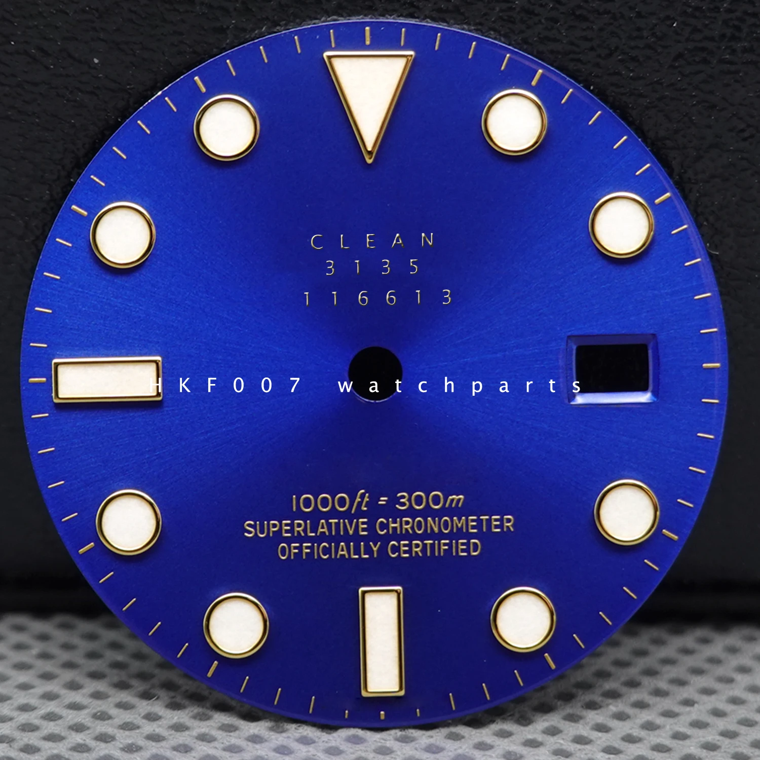 

CLEAN F top quality 40mm 3135 dial for submariner 116613 116619 27.4mm