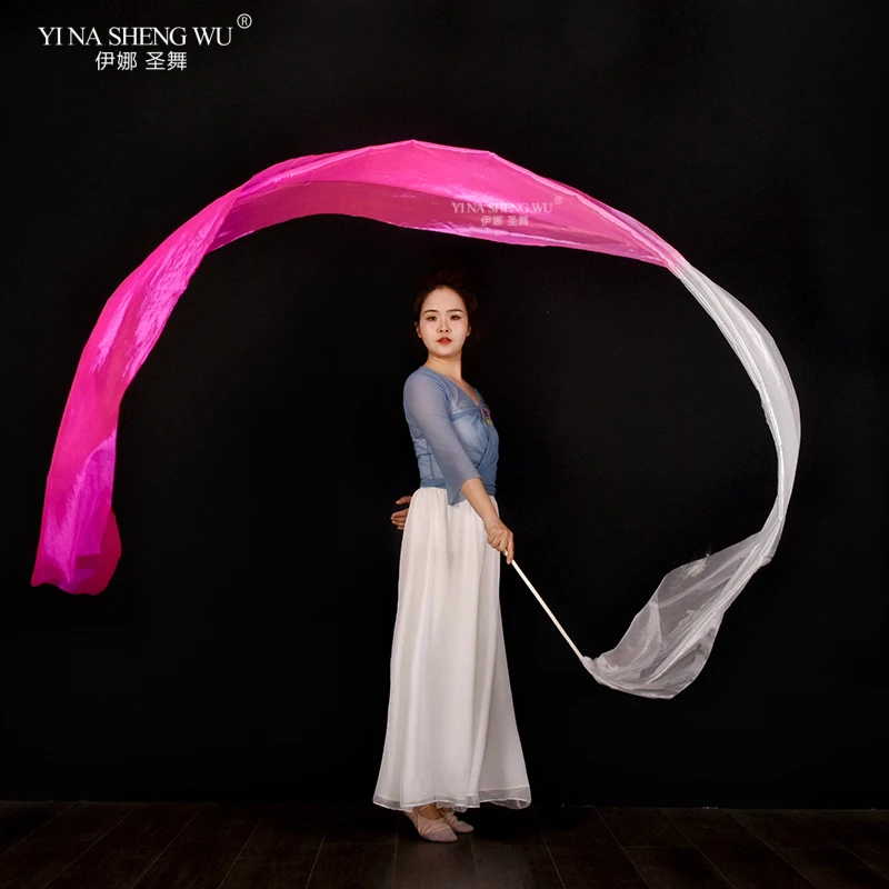 1pc Polyester Belly Dance Streamer Rhythmic Gymnastics Ribbons Artistic ...