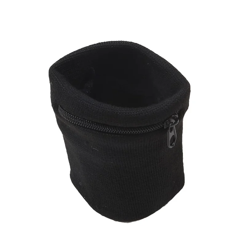 Authentic Basketball Running Sports Wipe Polyester Cotton Zipper Wrist Guard Sweat Absorbing and Wiping Wrist Guard Zero Wallet