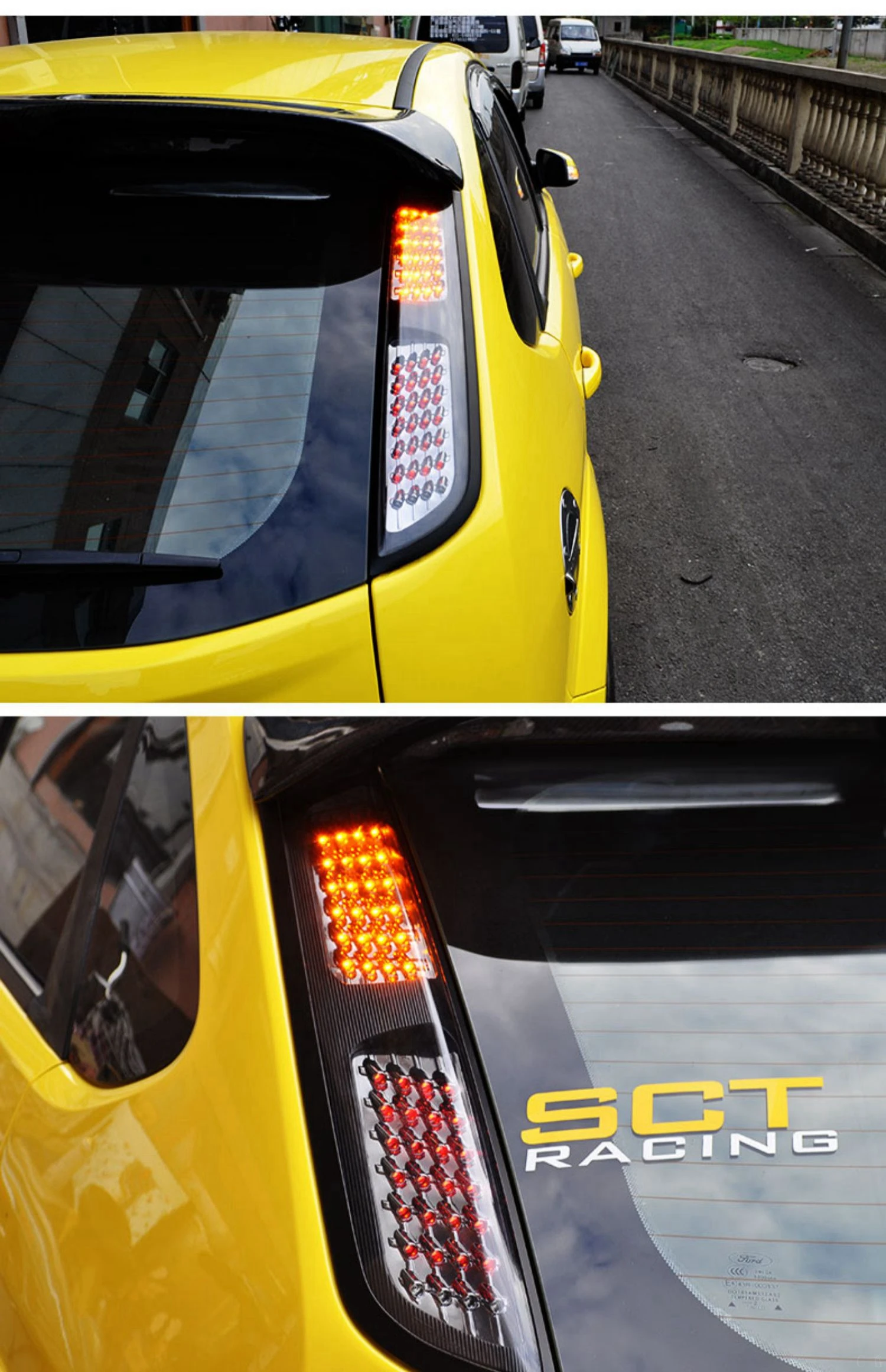 Ford Focus Tail Lights 2005-2011 Focus 2 Hatchback Led Tail Lamp Light