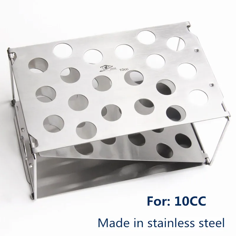 Syringe Holder Foldable Autoclavable Syringe Racks Liposuction Syringe Tray 10CC 20cc 50cc Display Racks