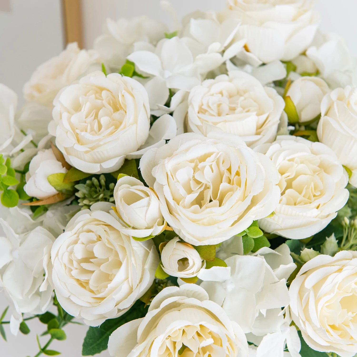 Künstliche Blume Seide Pfingstrose Hause Vase Zimmer Outdoor Garten Hof Kranz Hochzeit Brautstrauß Festival Party Diy Geschenk Dekor – Detail 8
