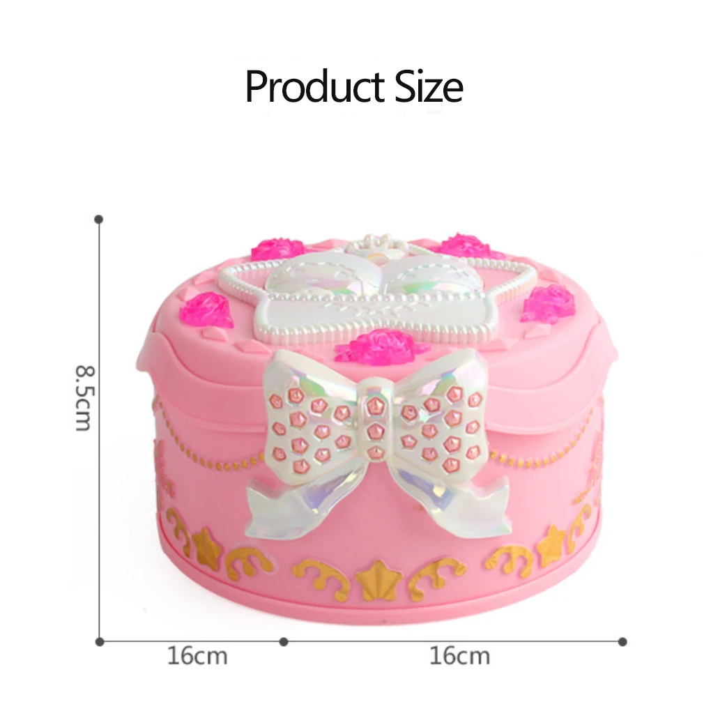 Dancing Girl Musical Boxes Toy Rotating Doll Performing Ballet Birthday Gift Wedding Decoration Sound Toy Christmas gift 6