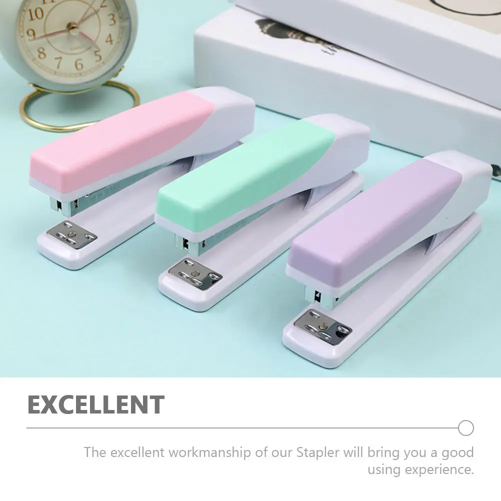 대용량 스테이플러 노동 절약 다용도 사무용 바인딩 도구 데스크탑 핸드 스테이플러 학교 가정용 휴대용 사무용품