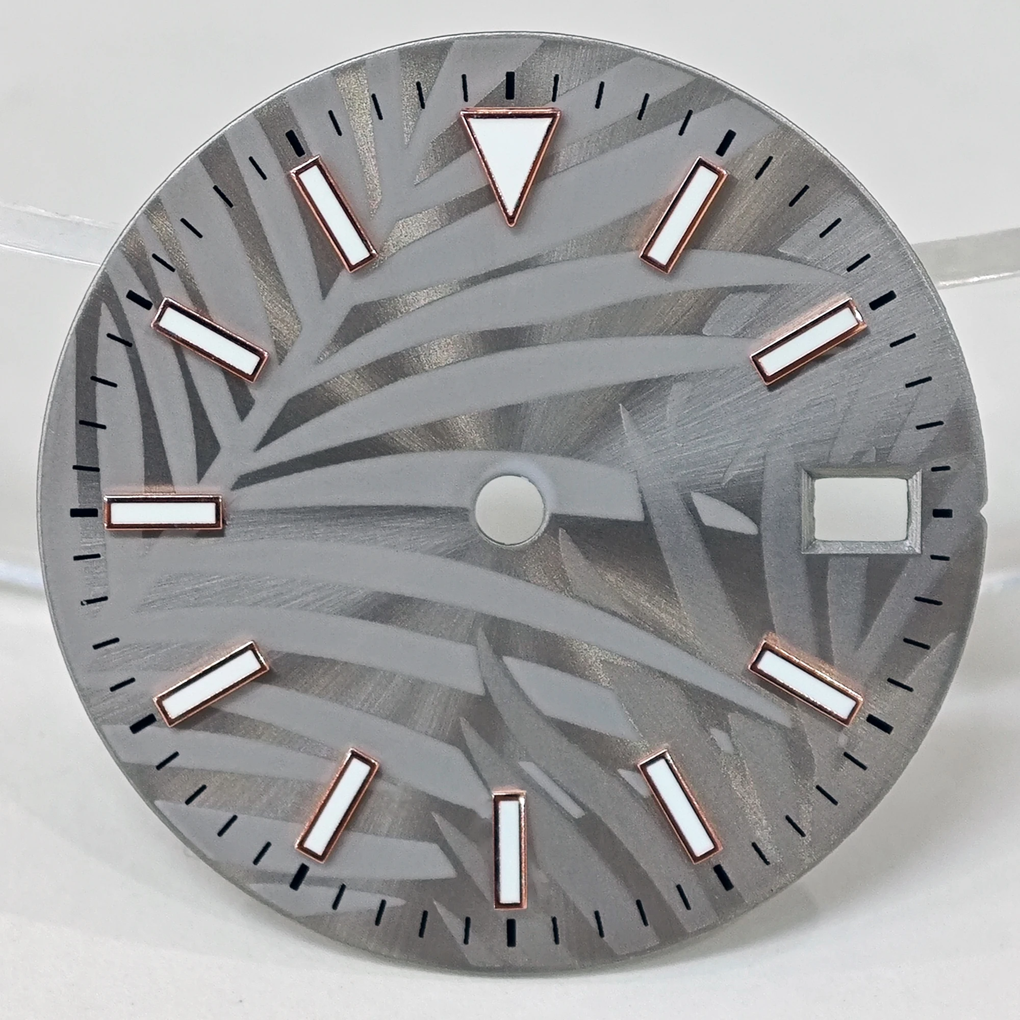 Green Luminous High-Quality Watch Dial Accessory, 28.5mm