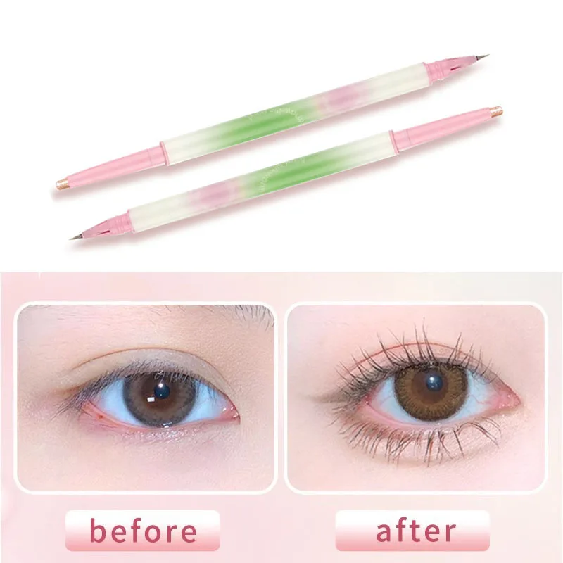 Matte Dual End Highlighter Highlighting Natural Sweatproof Gel Pencil Dual Use Contour Shadow Eyeliner  Eye Makeup Eye Cosmetics