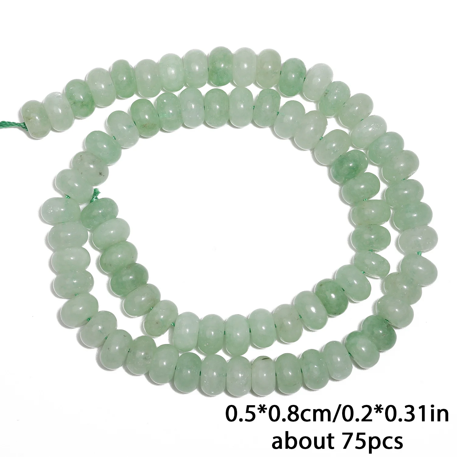 Natural Multi-Color Morganite Gemstone Beads – 5x8mm Rondelle Abacus – 15" Strand For Jewelry Making