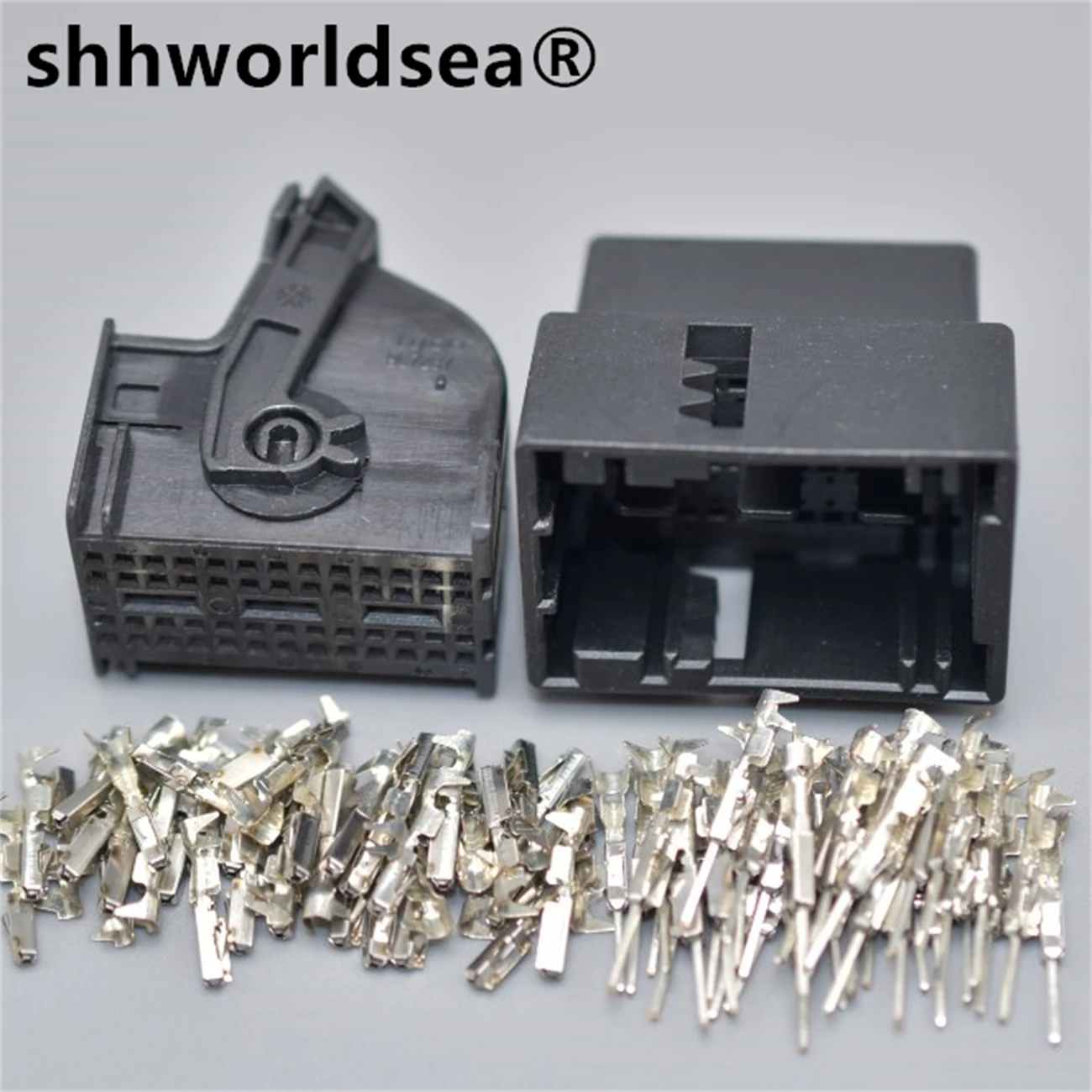 

shhworldsea Auto Electrical Cable Socket Plug Car Female Wiring Harness Unsealed Connector With Terminals 967287-1