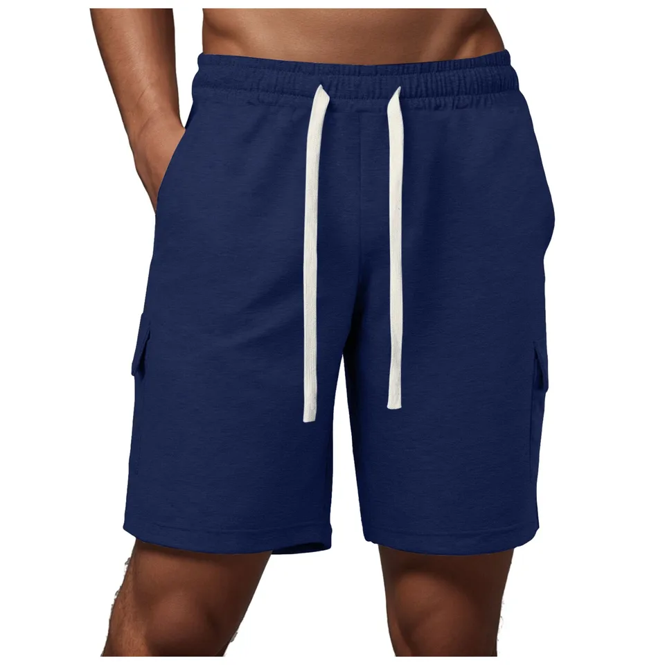 Men's Lightweight Breathable Cargo Shorts with Pockets