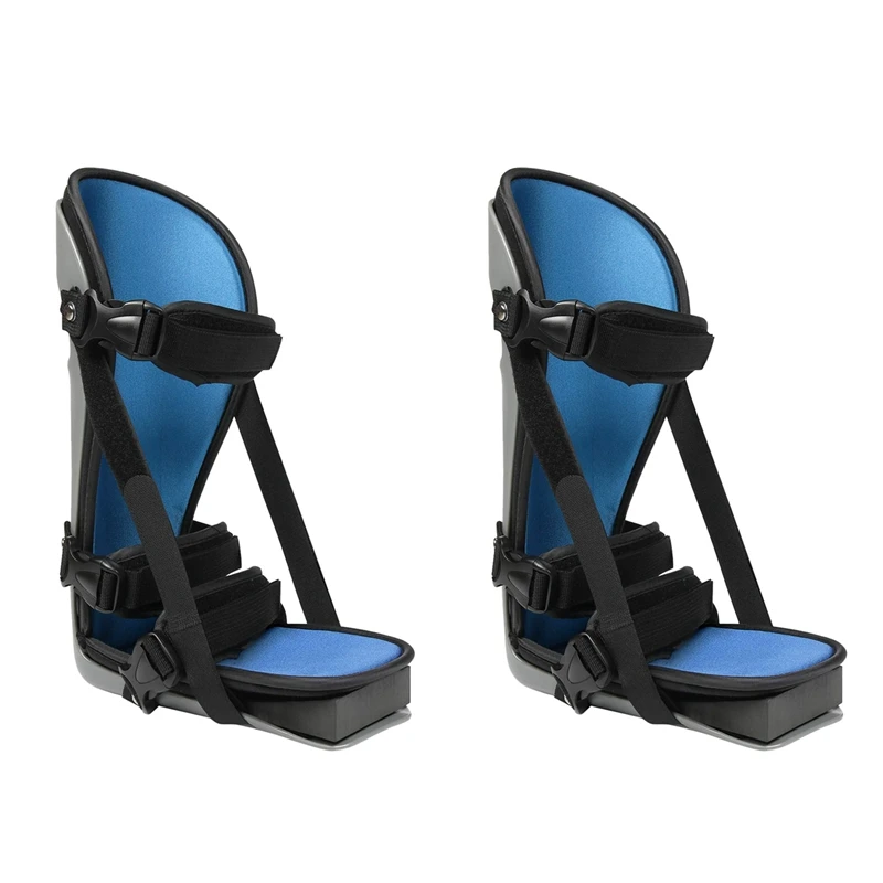 

2X Plantar Fasciitis Night Splint Foot Support Boot Tendonitis Brace For Fascia Tendon And Calf Stretching Heel Bone L