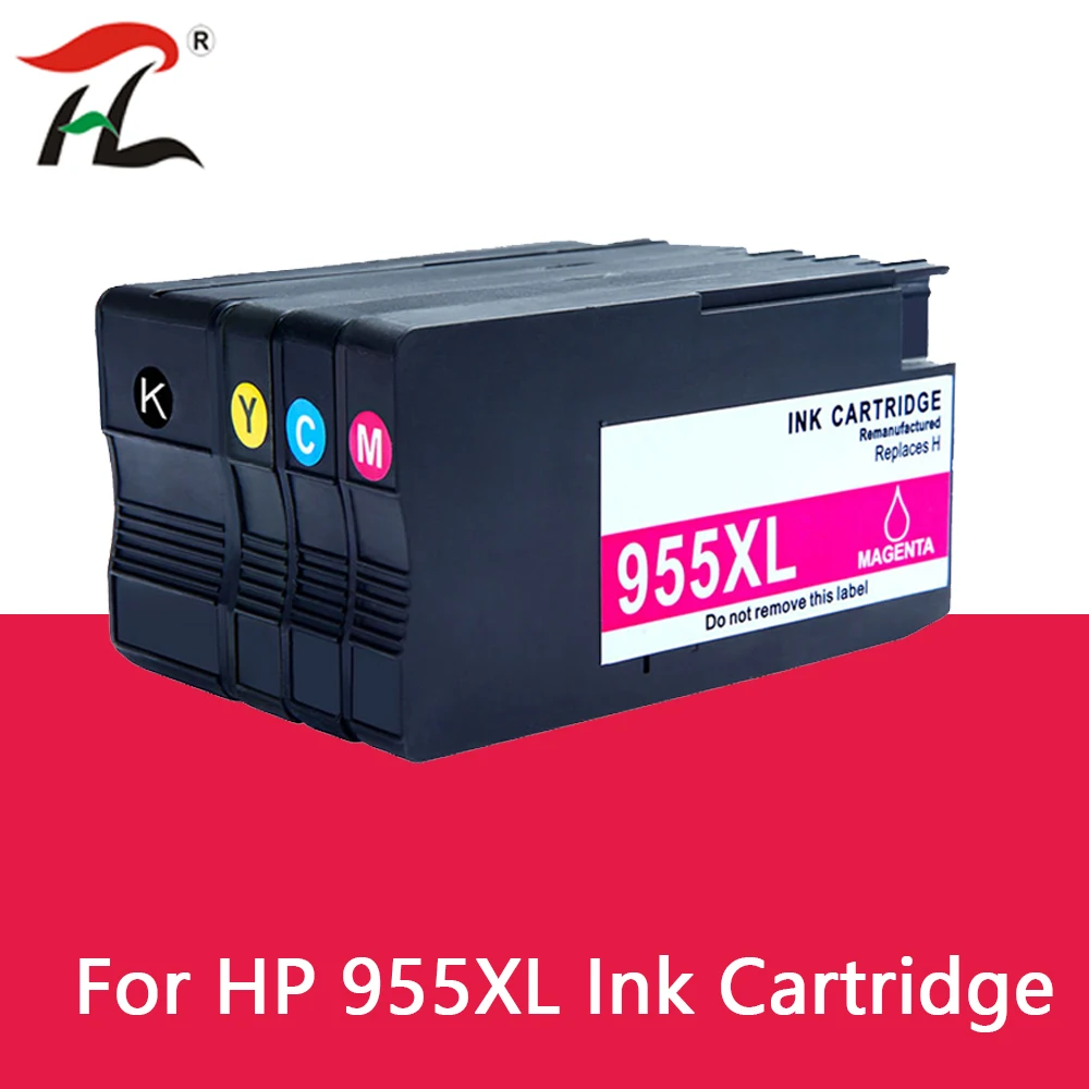 4PK Compatible 955 XL 955XL ink cartridge For HP OfficeJet Pro 7720
