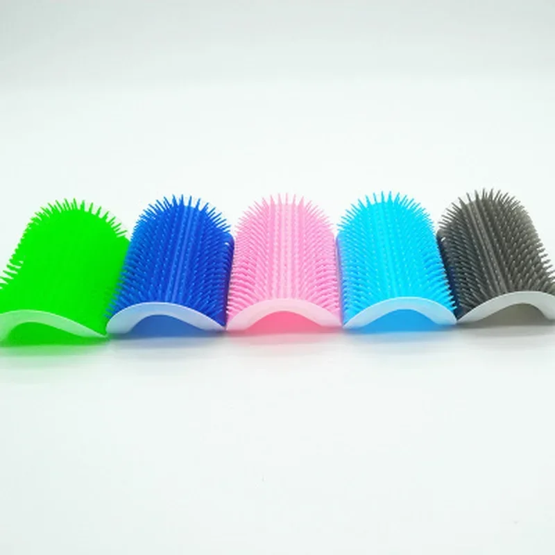 

Pet brush cat comb corner placed cat scratch itching scratch itching pet cat massage wall brush