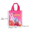 Easter Gift Bag Rabbit Bunny Nonwoven Fabric Packaging Cookies Candy Bags Happy Easter Party Decoration 2024 New Wholesale 6