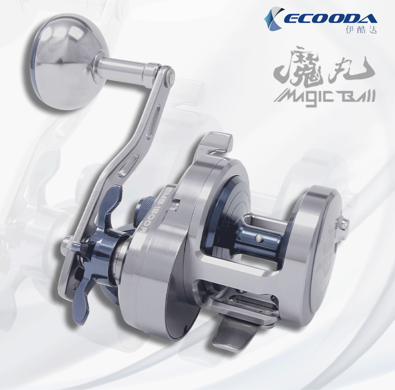 Ecooda Full Metal Ocean Jigging Reel Overhead Slow Jigging