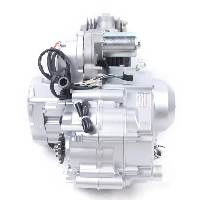 125cc Go Kart Engine - 4-Stroke 3-Speed Semi-Auto Motor With Electric Start & Reverse